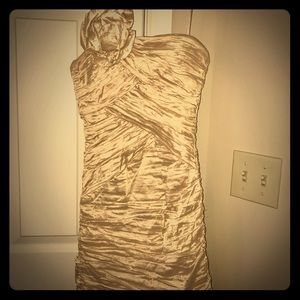 BCBGMAXAZRIA - Anett One Shoulder Taffeta Dress